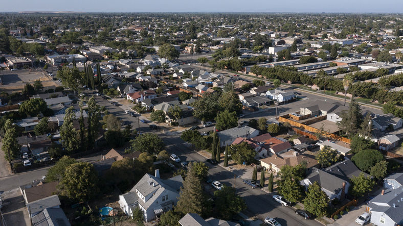 Panoramic Image of Manteca, CA